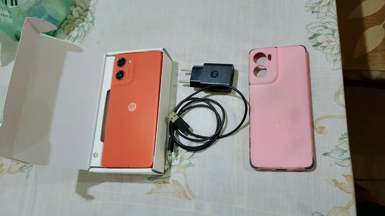Vendo Moto g06 Laranja - Foto 2