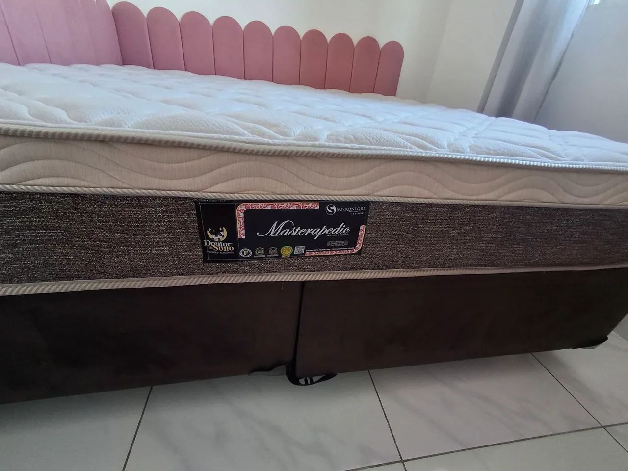 Vendo Colchao com box king size  - Foto 2