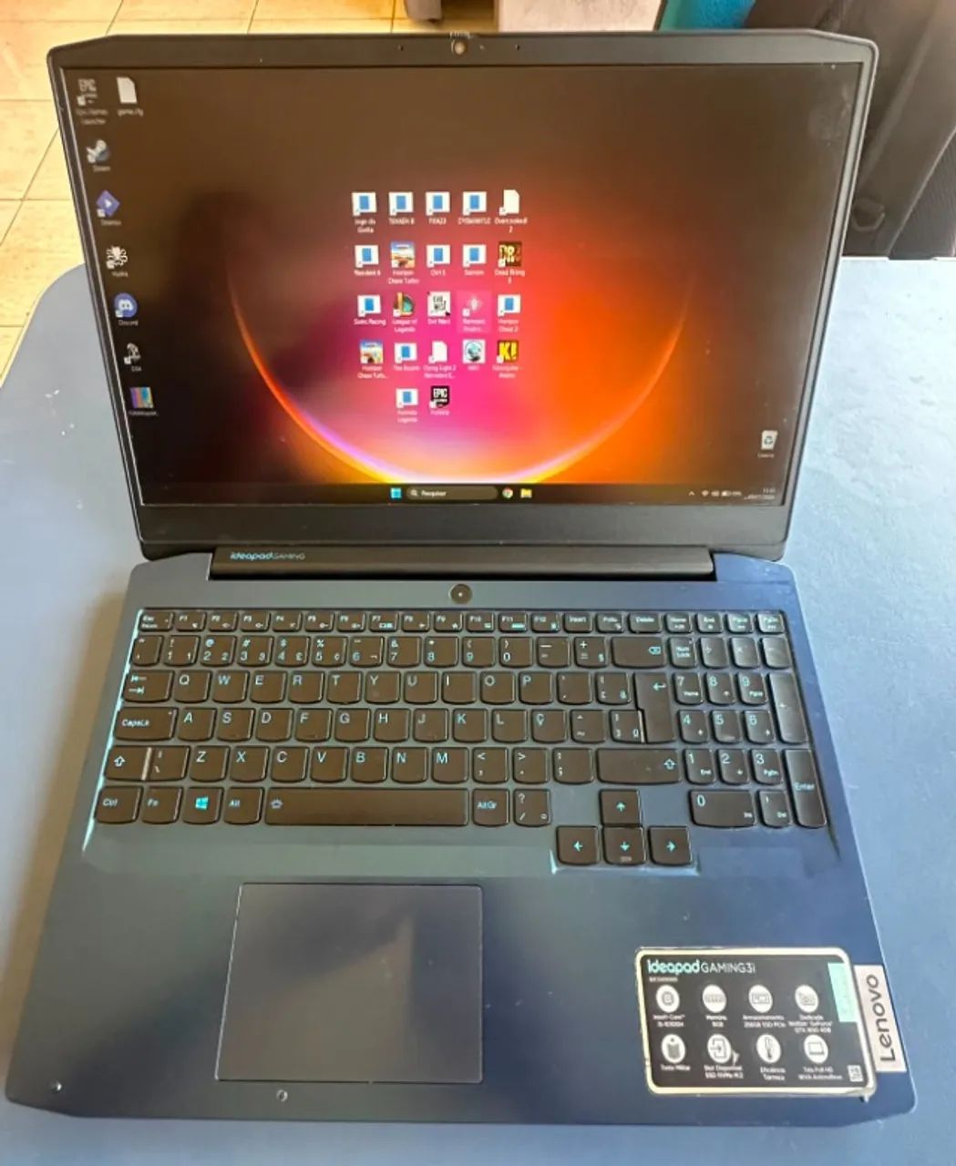 Notebook gamer Ideapadgaming 3i