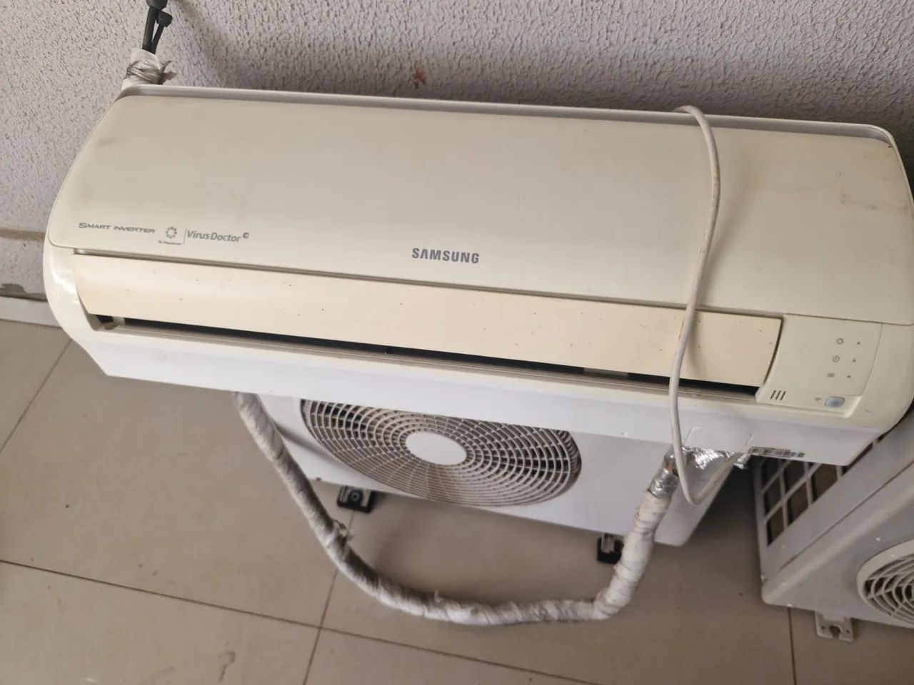 Ar condicionado usado Samsung Inverter 9000 btu