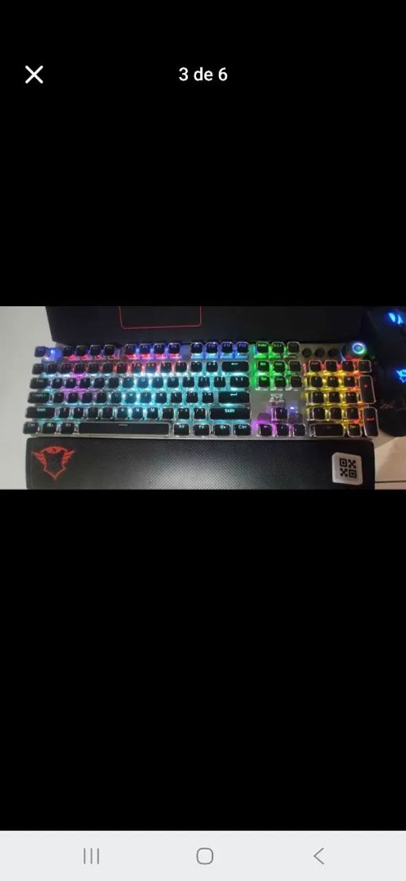 Notebook gamer. Nitro 5, monitor 17 polegadas, teclado mecanico, headset, mouse - Foto 3
