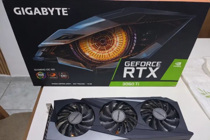 Antes da Alta dos Preços - RTX 3060 Ti Gigabyte 8GB - Foto 2