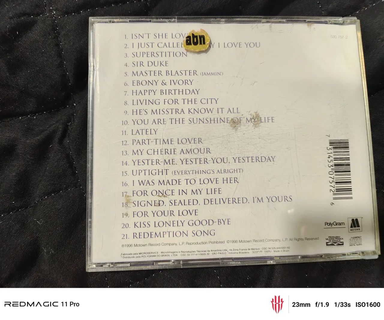 Cd Stivie Wonder Gratest Hits - Foto 2