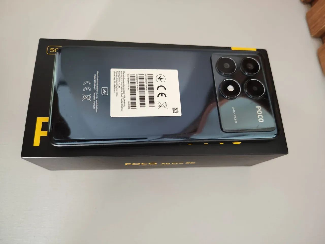 Poco X6 pro  12 de ram e 512 de armazenamento seminovo - Foto 3