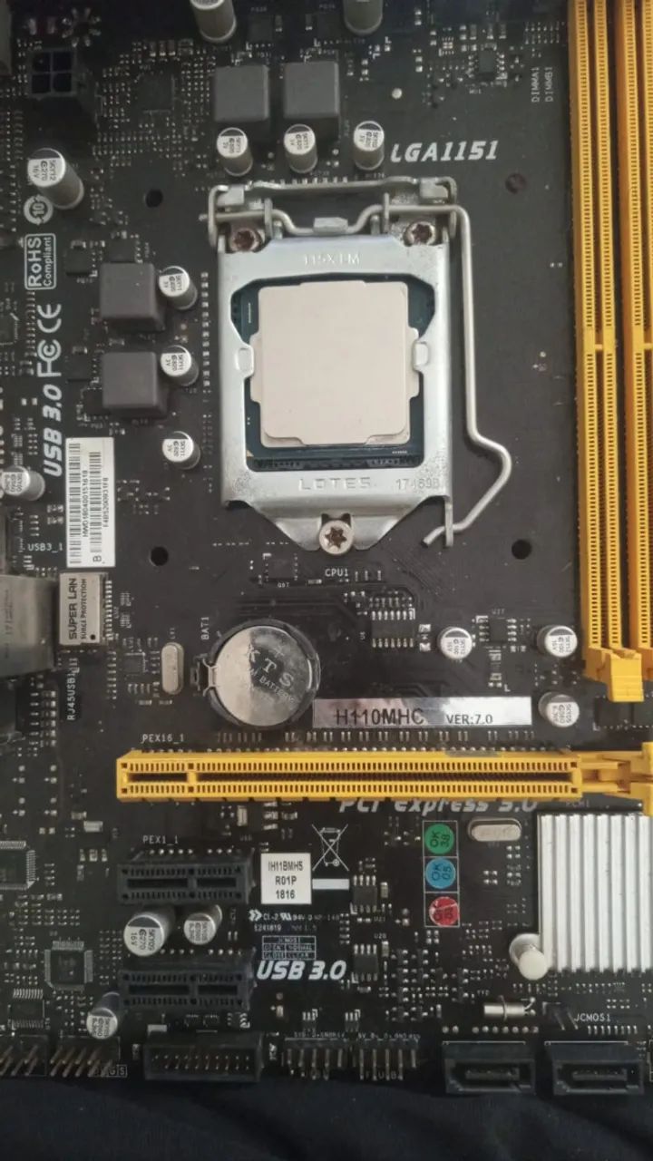 Kit H110 com Processador i5 7400