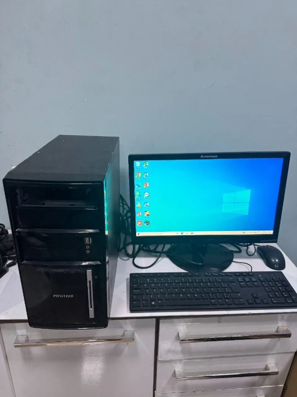 Computador Completo Core i5 4GB HD 320GB + Monitor 19 Polegadas  - Foto 2