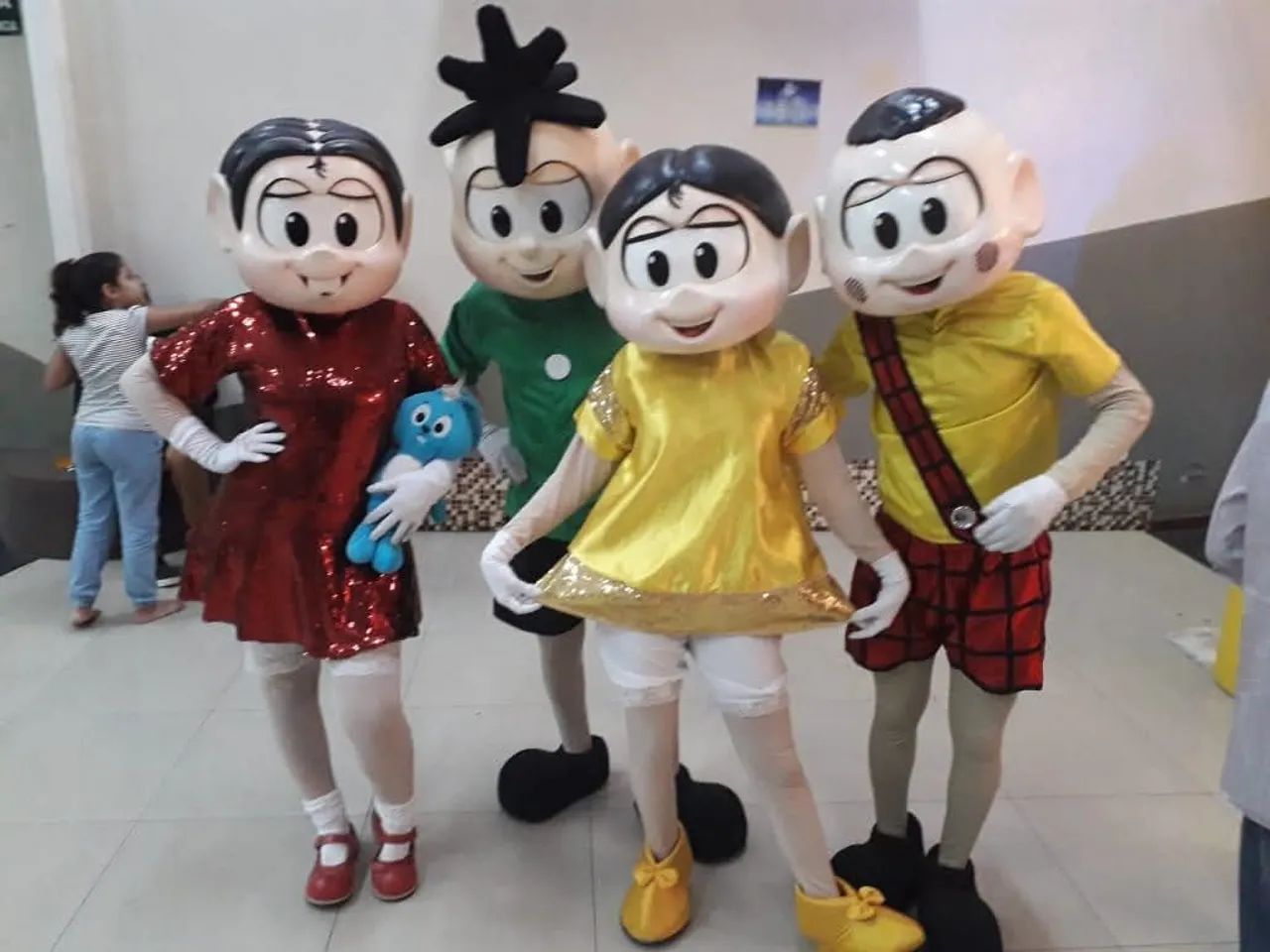 Fantasias turma da Mônica mascotes 1