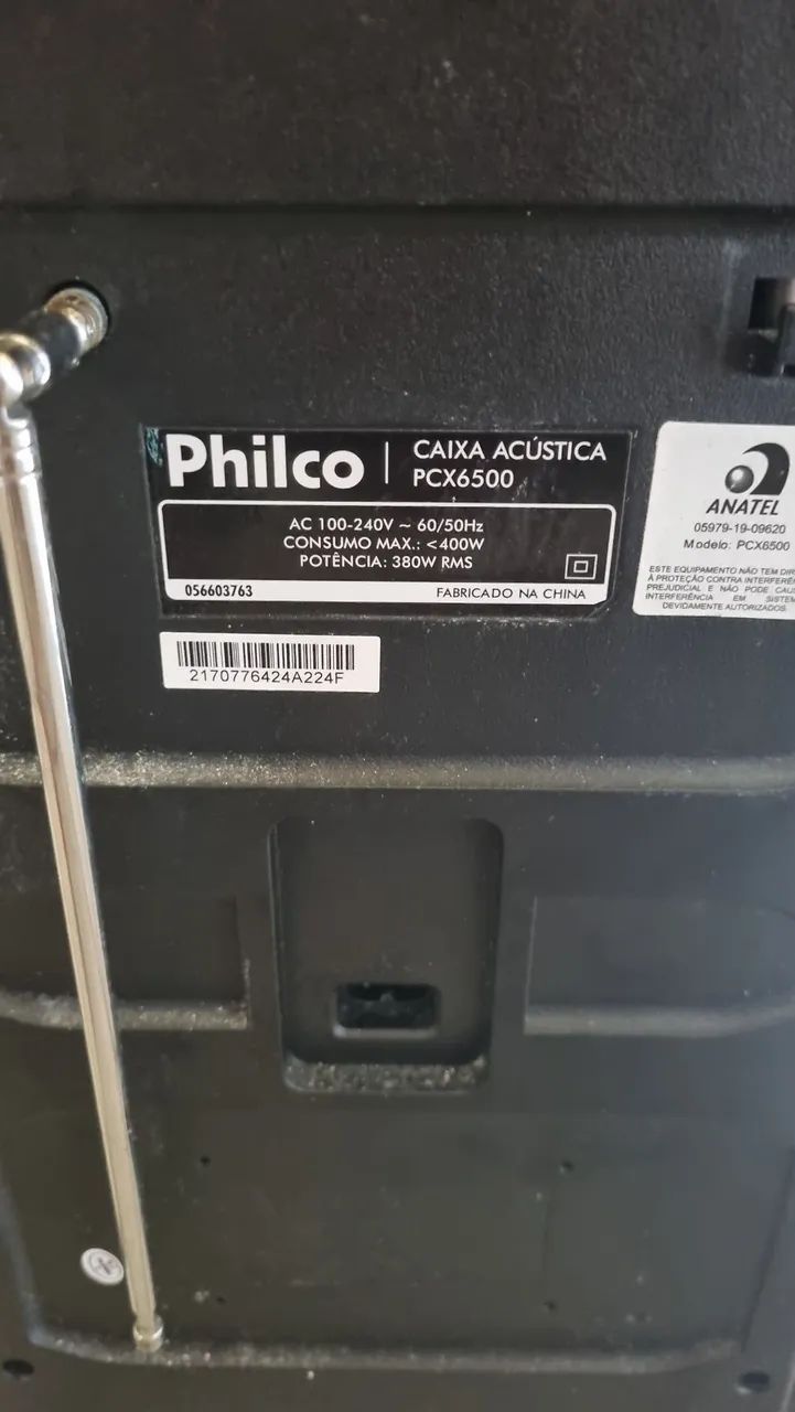 CAIXA PHILCO PCX 6500 - 380W TOP - Foto 5