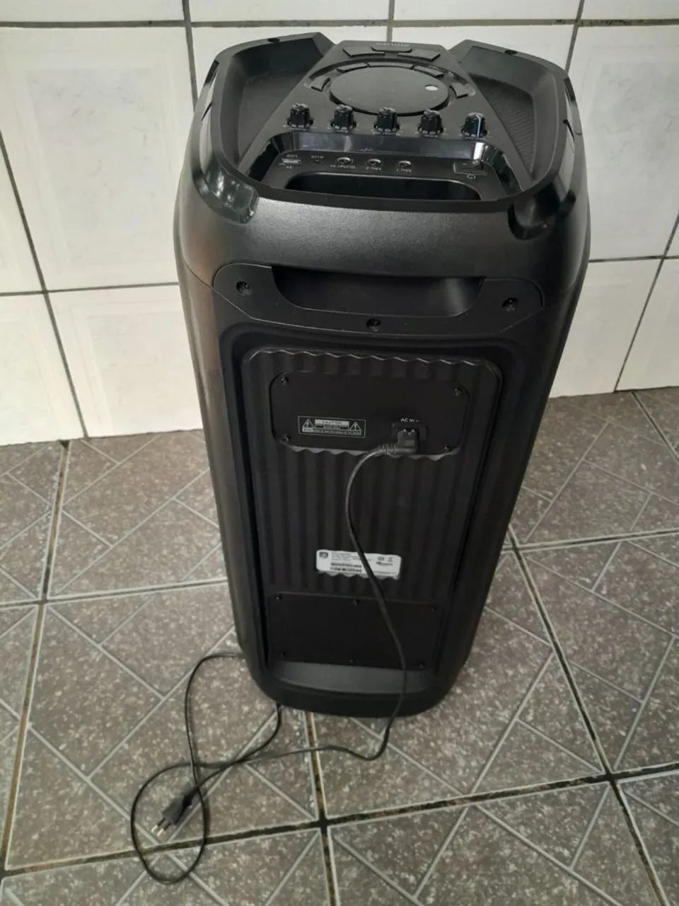 Caixa de som Philips 1300 w - Foto 4