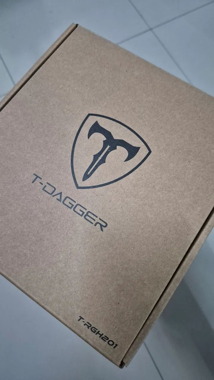 Headset Gamer T-Dagger Atlas LED com Microfone - R$ 80 - Foto 4