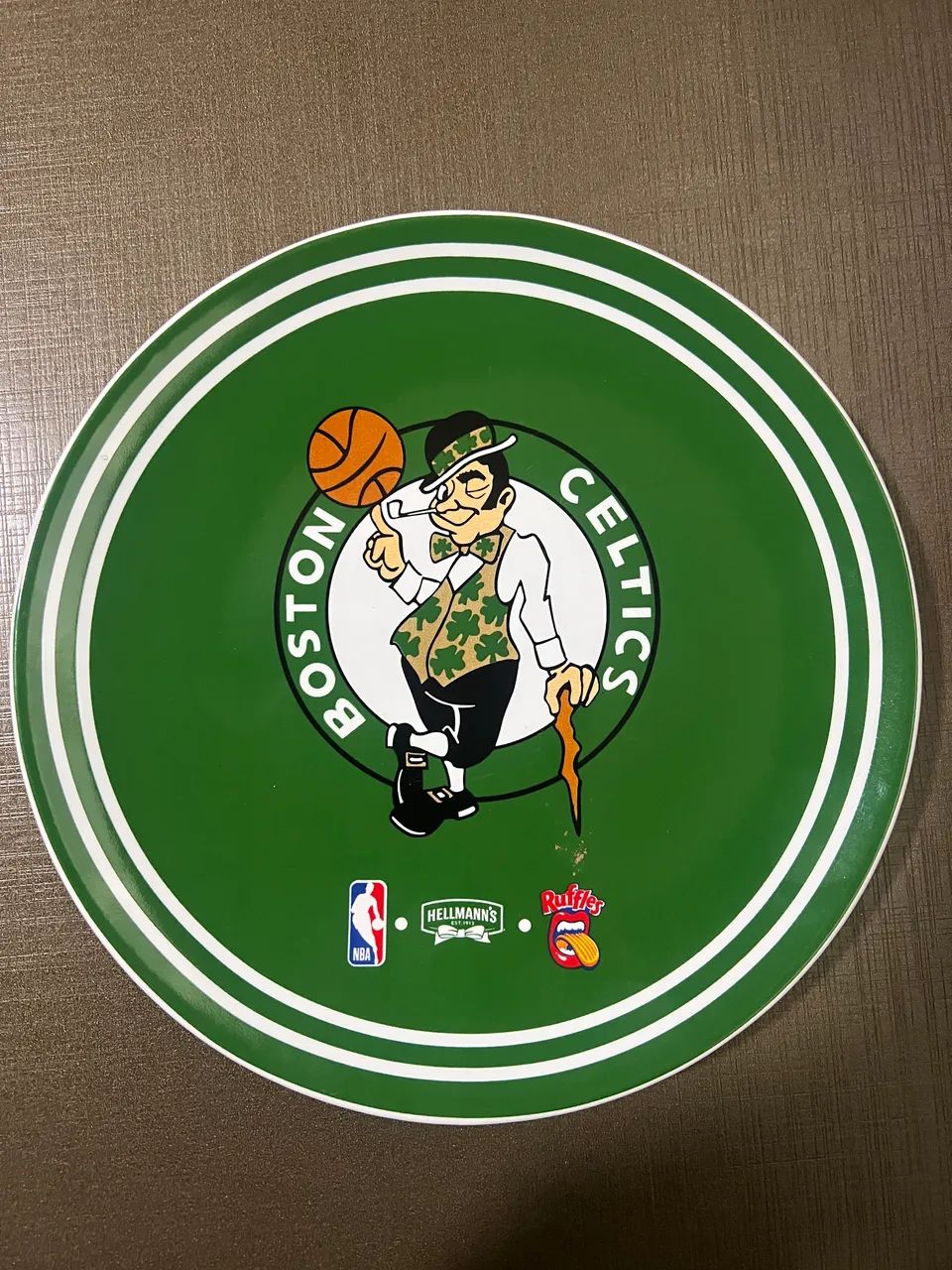 Prato de Coleção Boston Celtic NBA Hellmanns - Basquete  