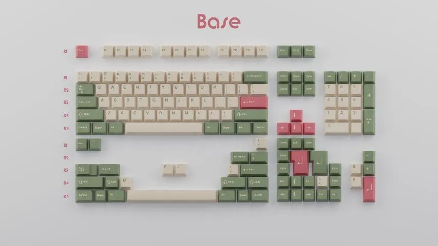 keycaps gmk hanami dango