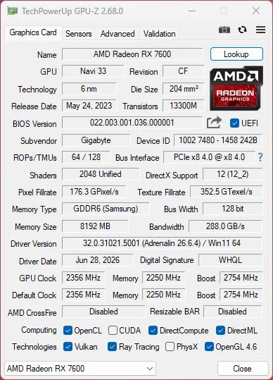 Rx 7600 - Foto 4