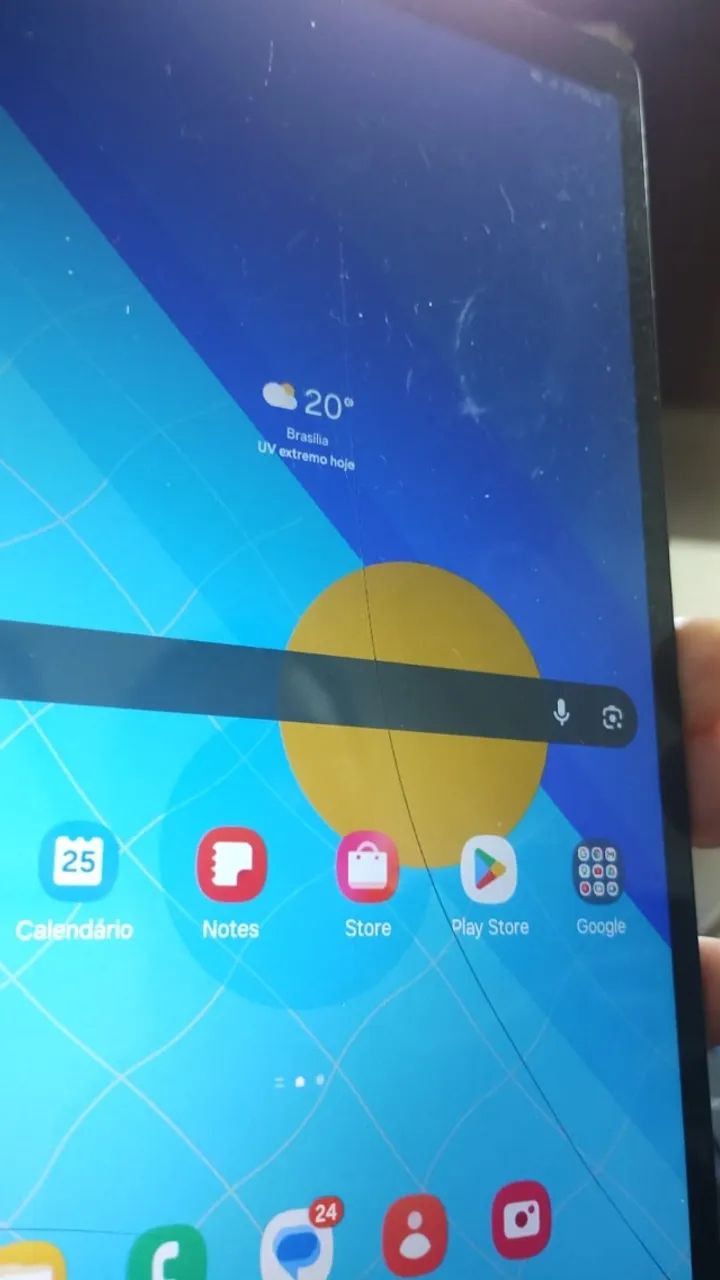 Tablet Samsumg A7 Lite (TelaTrincada) Funcionando - Foto 3