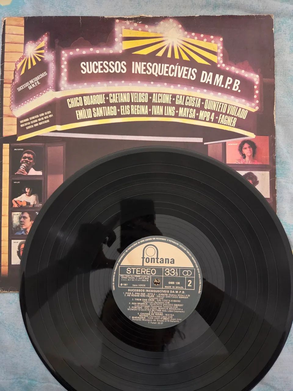 LP Vinil - Sucessos inesquecíveis da MPB