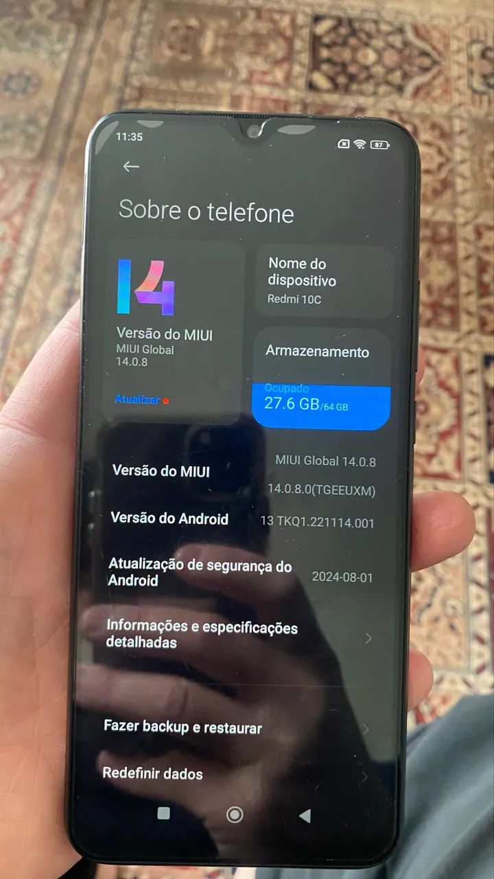 Celular Redmi 10c - Foto 4