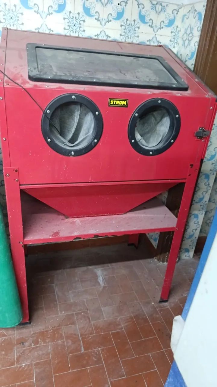 Cabine Para Jateamento (microesfera) Pé Longo - Foto 2