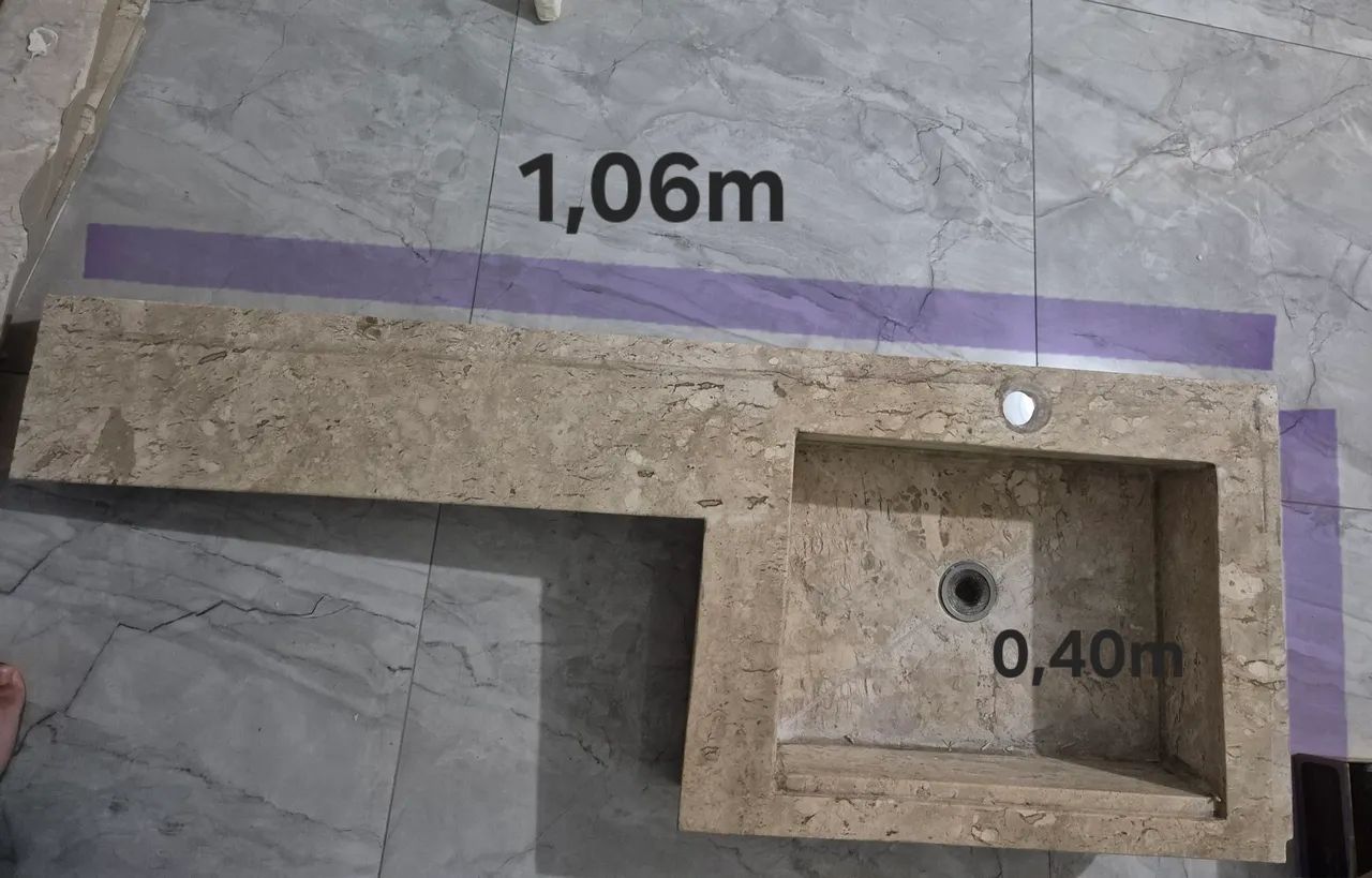 Vende-se pia esculpida em mármore  - Foto 2