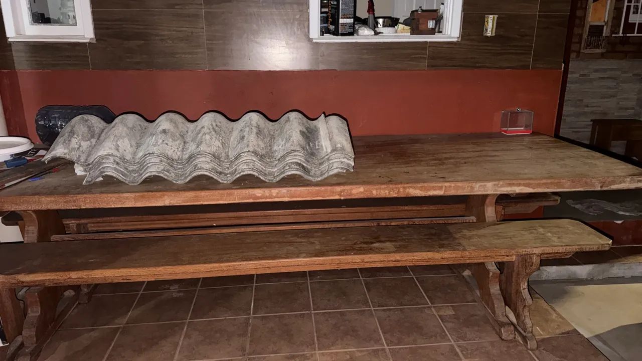 mesa de madeira para sítio - Foto 3