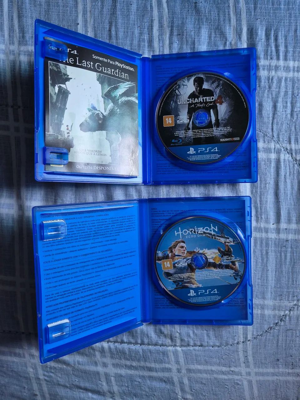 Uncharted 4 e horizon zero down - Foto 3