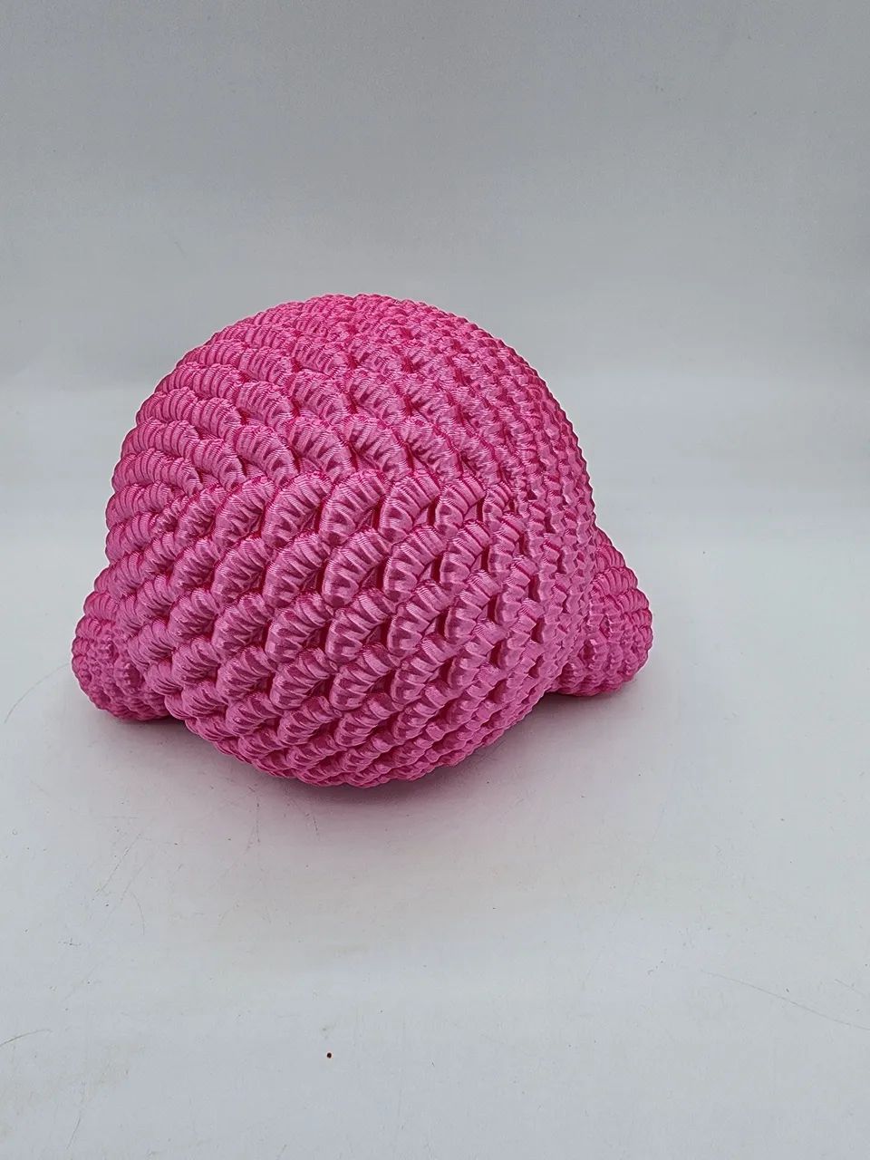 Boneco kirby estilo crochê  - Foto 3