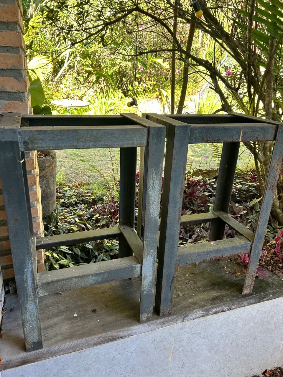 2 bases de ferro super reforçadas