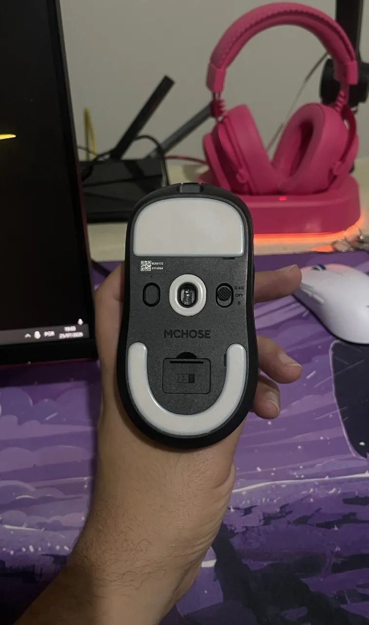 Mouse Gamer MCHOSE A7 V2 Ultra 8K - Foto 3