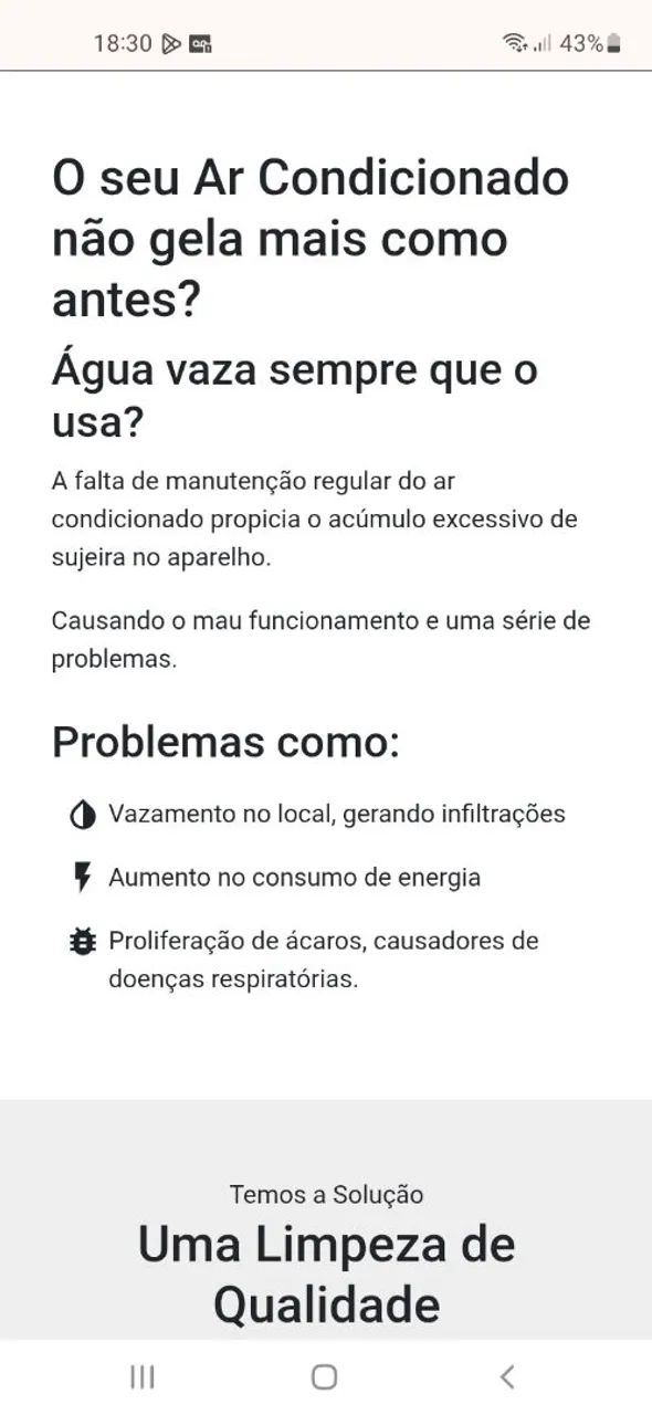 Limpeza de Ar condicionado Split - Foto 2