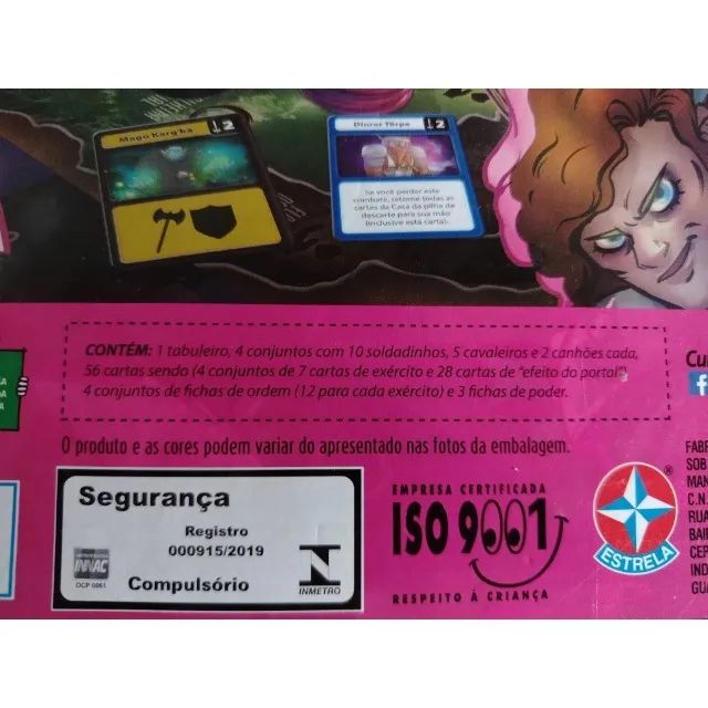 Guerra Mitologica Jogo de Tabuleiro Da Estrela - Completo - Foto 3