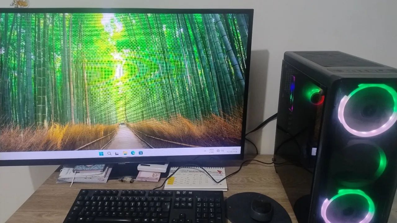 PC GAMER Processador i7 10 Geração RTX3050 40 de RAM - Foto 4