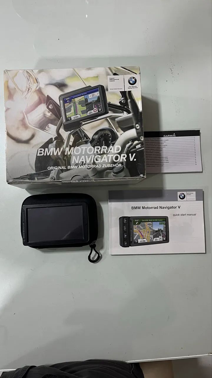 Gps original bmw Navigator 5 com caixa e manual 