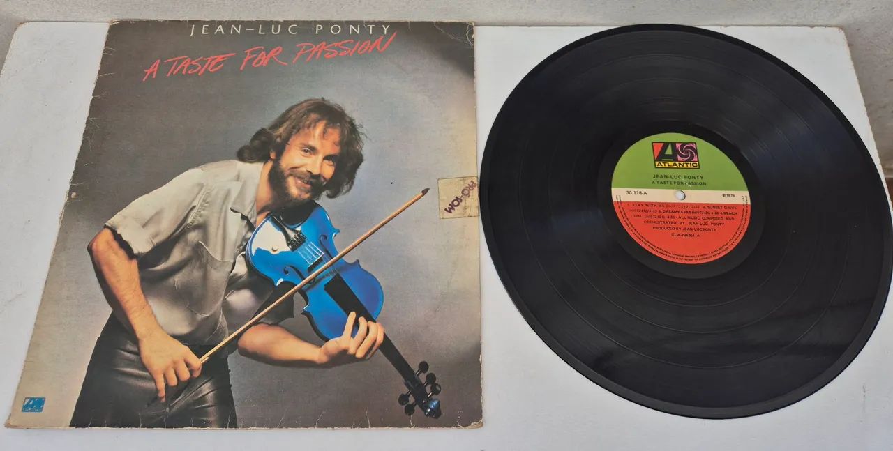 LP Jean Luc Ponty A Taste For Passion - Foto 3