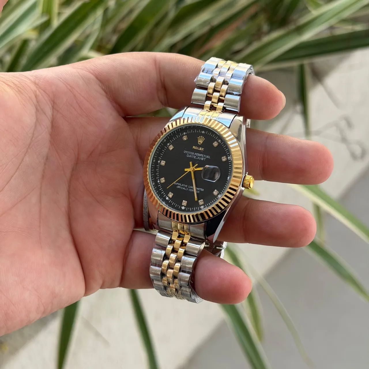RELÓGIO ROLEX 1 LINHA APROVA D?ÁGUA  - Foto 4