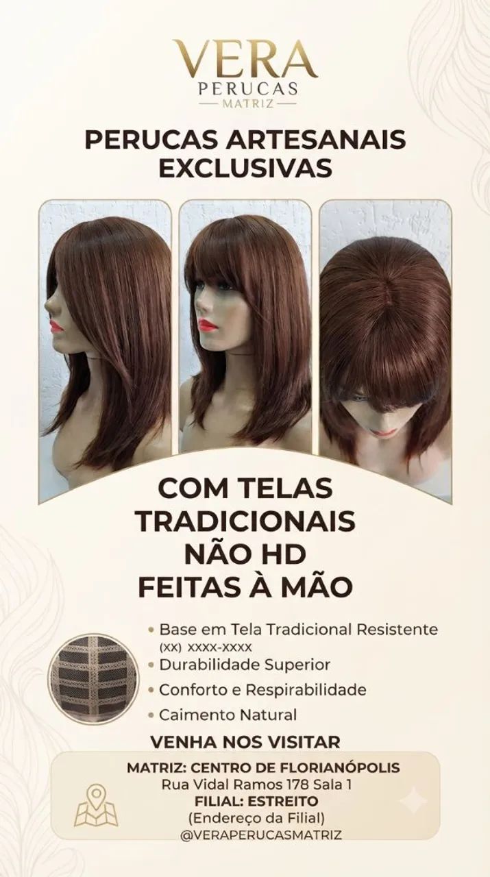 Perucas feito sob medida  - Foto 2
