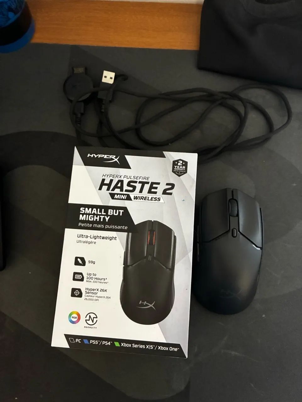 Mouse Hiper x haste 2 mini - Foto 2