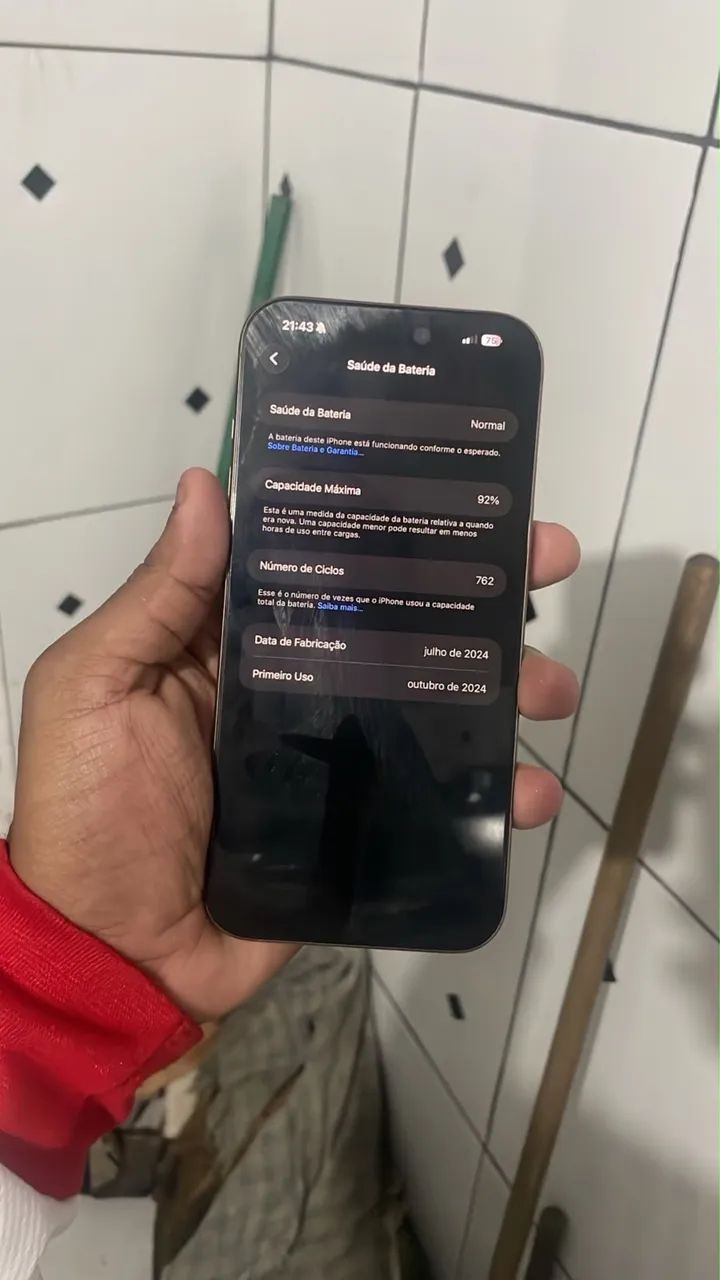 Vendo meu iPhone 16 pro Max  - Foto 5