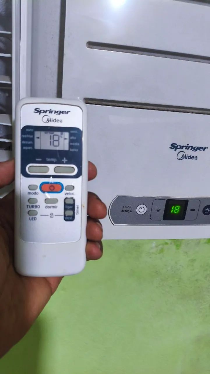 Ar condicionado janela spring Midea 10.000 btu , semi novo - Foto 3