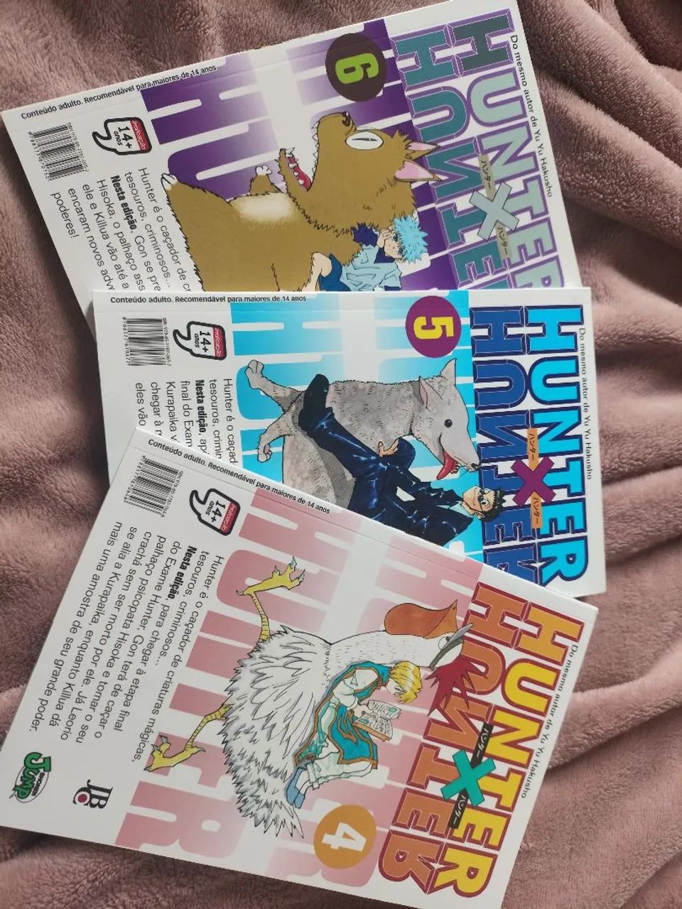 Hunter x Hunter (4, 5 e 6) Manga HQ