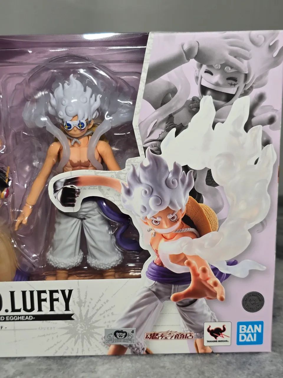 One Piece Luffy Gear 5 EggHead Shfiguarts Bandai lacrado - Foto 2