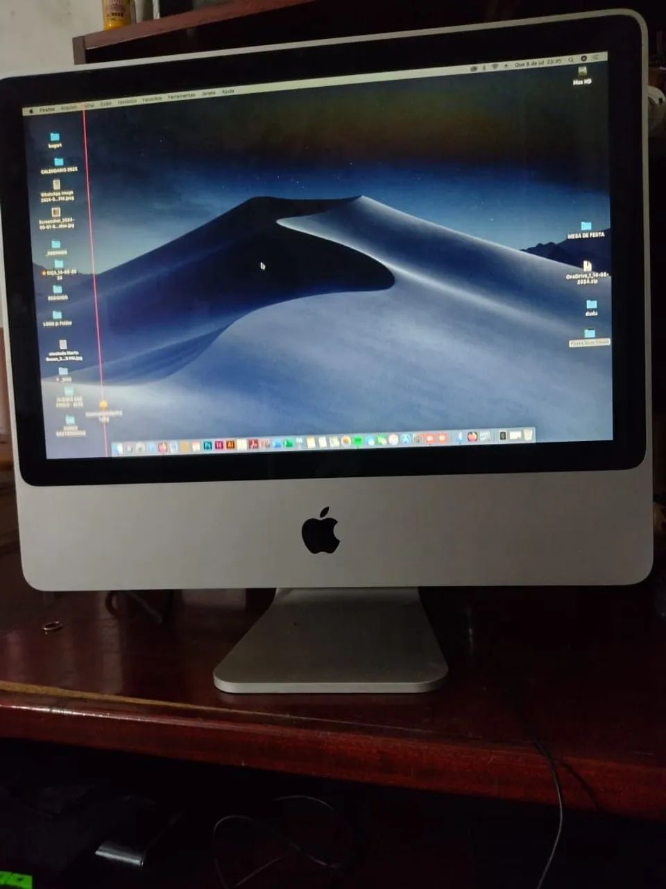 iMac Apple 20" Early 2008 - SSD 360 GB - Funcionando