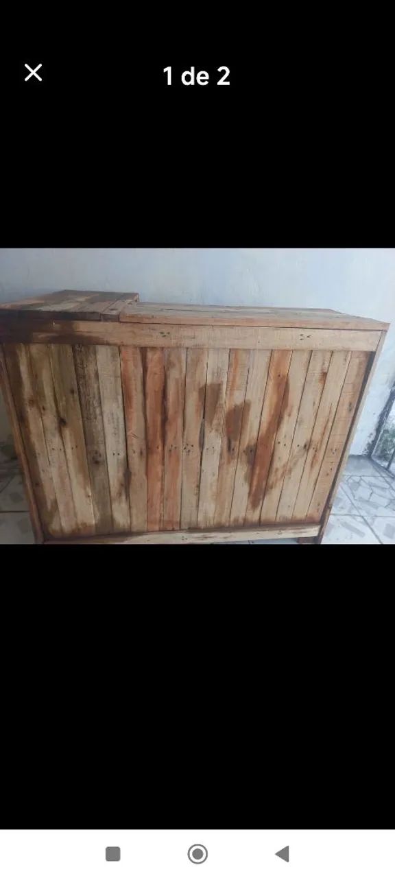 Vendo balcão em paletes  - Foto 2