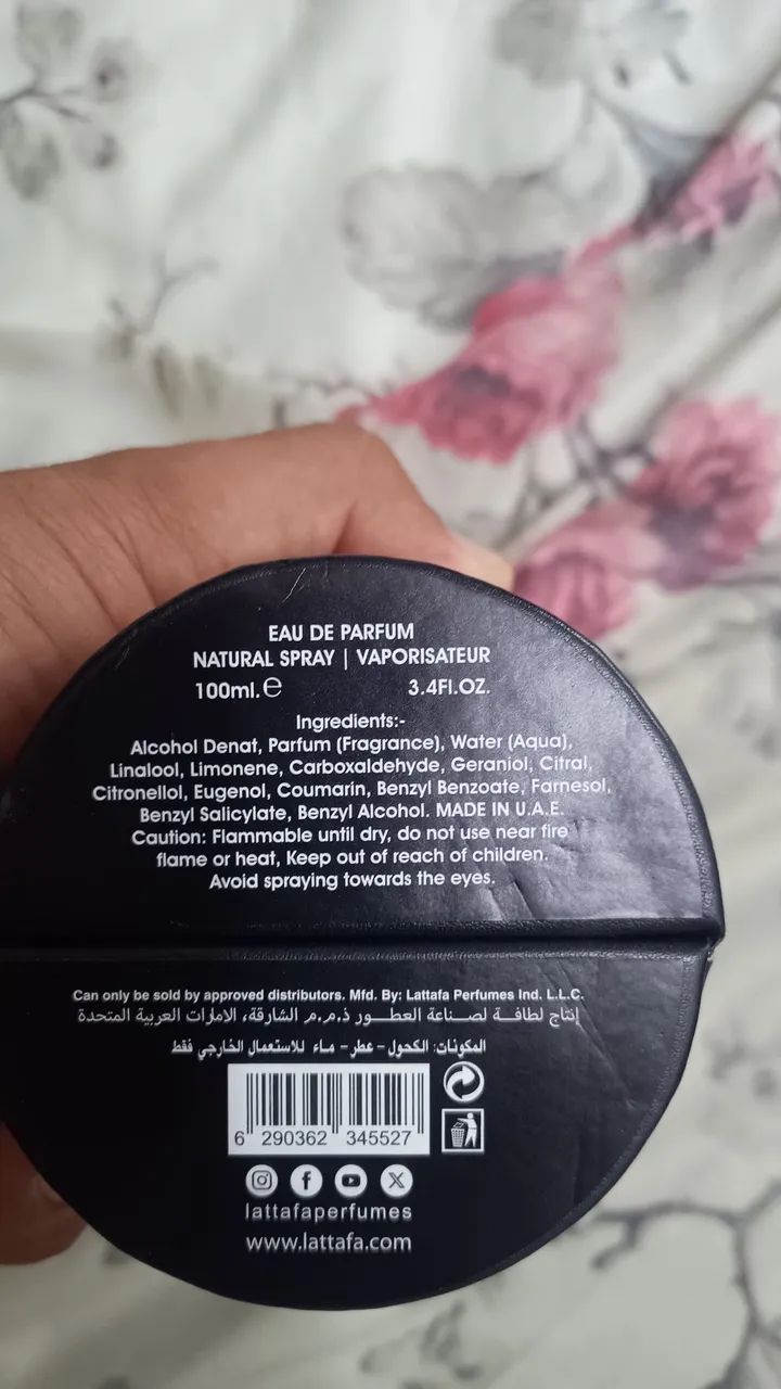 Perfume LATAFFA mussaman black - Foto 4