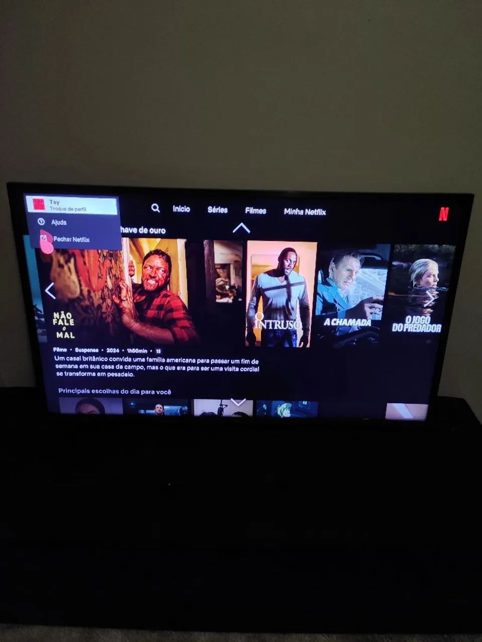 TV SMART LG 43" COM CONTROLE MAGIC - Foto 3