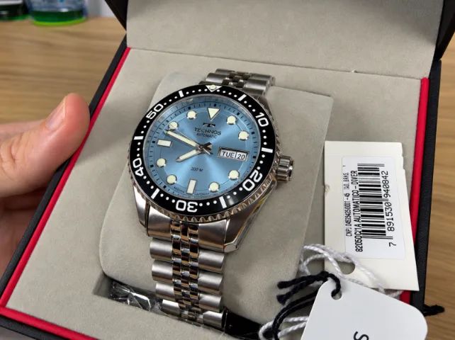 Relógio Technos automático Diver 40mm