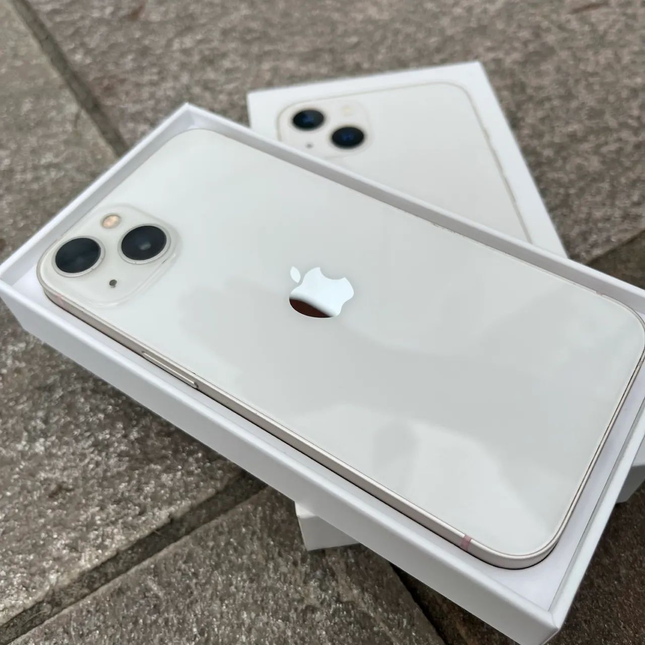 iPhone 13 128gb Apple Branco Estado Impecável - Celulares e