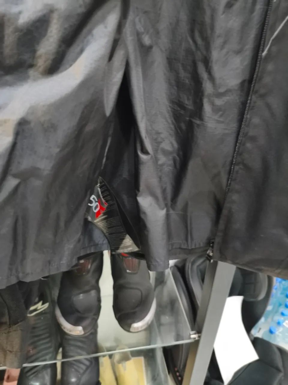 Jaqueta Dainese 50 Eur verao inverno com forro e titânio no ombro  - Foto 9