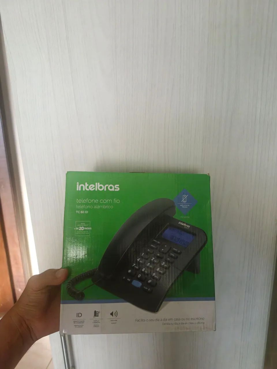 Telefone com Fio Intel bras  TC60 ID