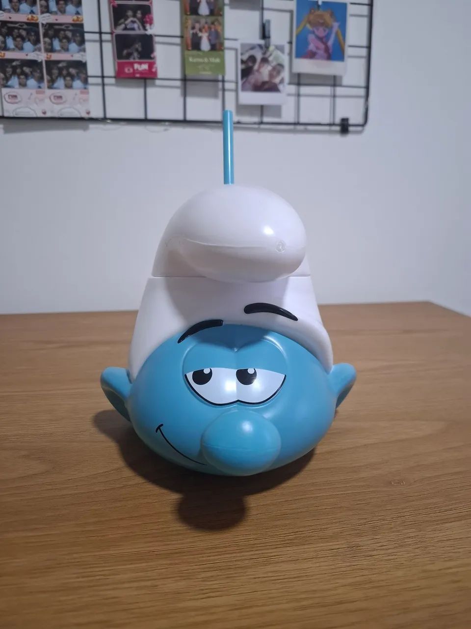 Vende-se Copo/Balde Smurfs - Edição Limitada Cinépolis - Foto 2