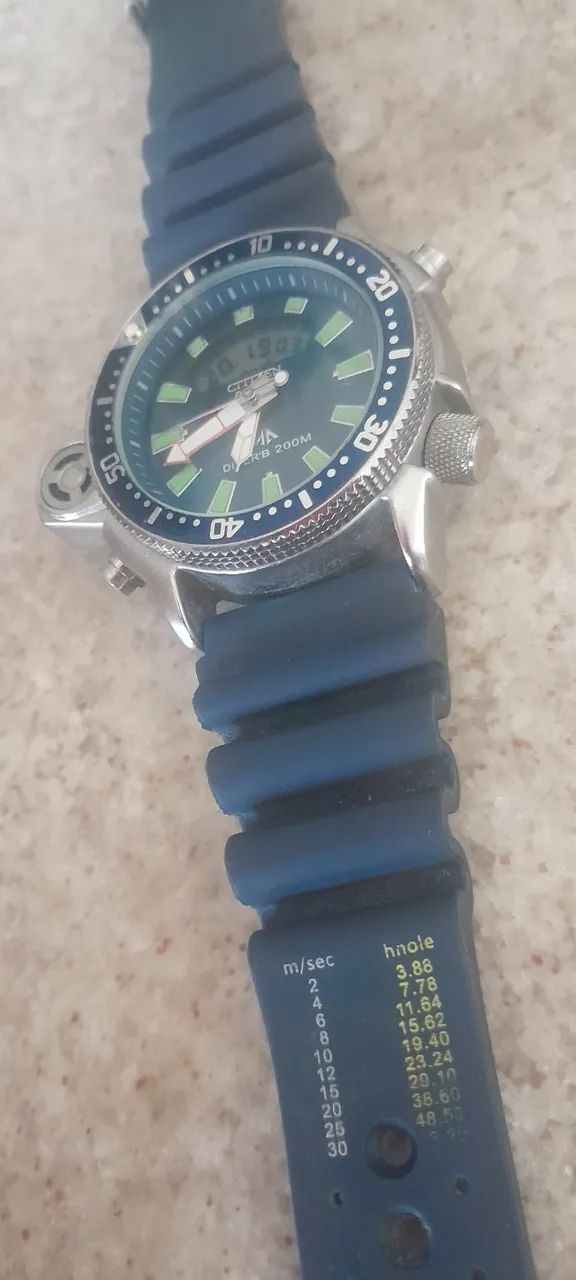 Relógio CITIZEN azul - Foto 4