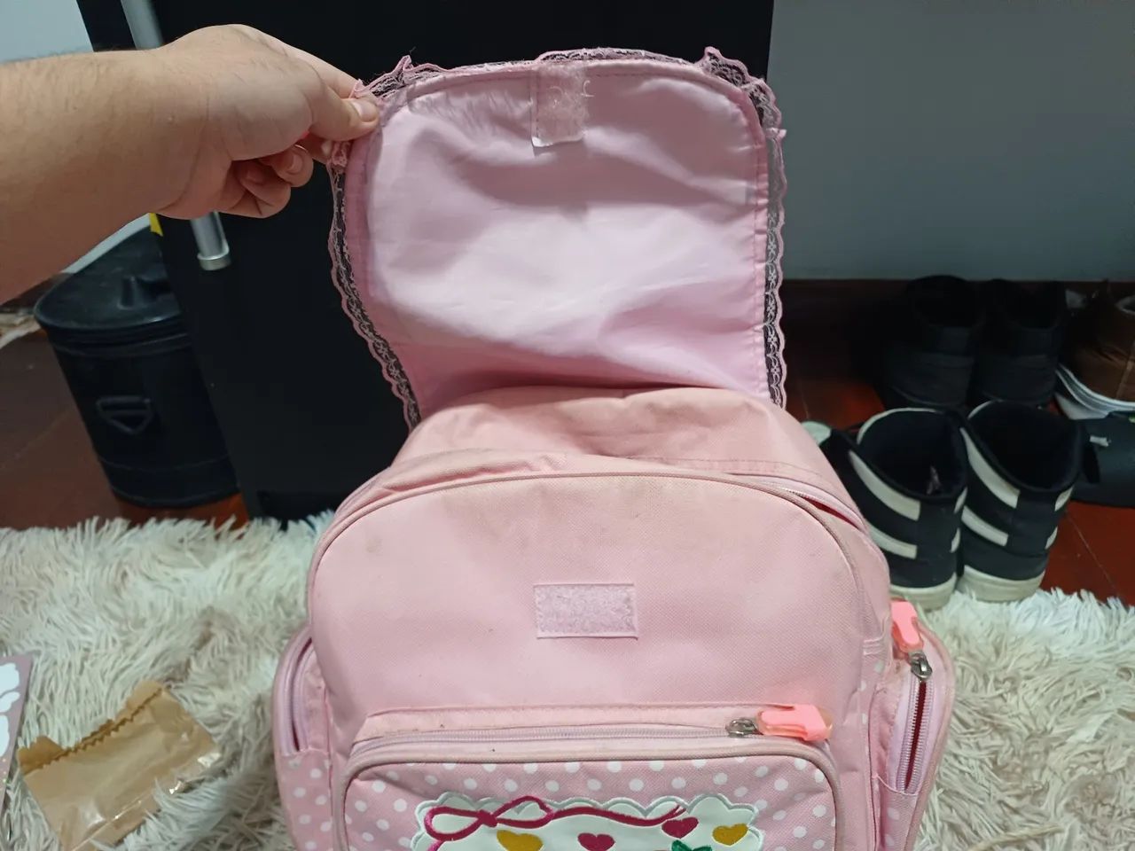 Mochila Moranguinho Morango - Foto 3